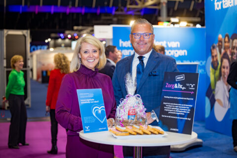Primeur op Zorg & ict in Koninklijke Jaarbeurs: opening en introductie nieuwe vakbeurs Zorg & hr